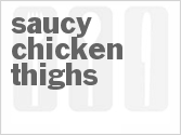 recipe for saucy chicken thighs