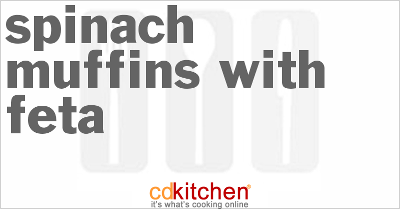 Spinach Muffins With Feta - CDKitchen.com