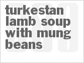 recipe for turkestan lamb soup with mung beans