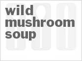 recipe for wild mushroom soup