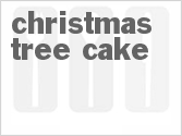 Christmas Tree Cake