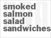 Smoked Salmon Salad Sandwiches