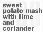 Sweet Potato Mash With Lime And Coriander