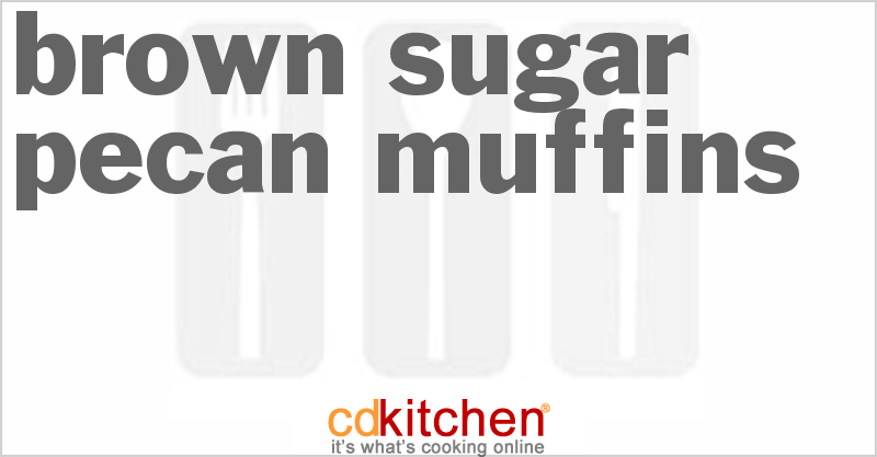 Brown Sugar Pecan Muffins - CDKitchen.com