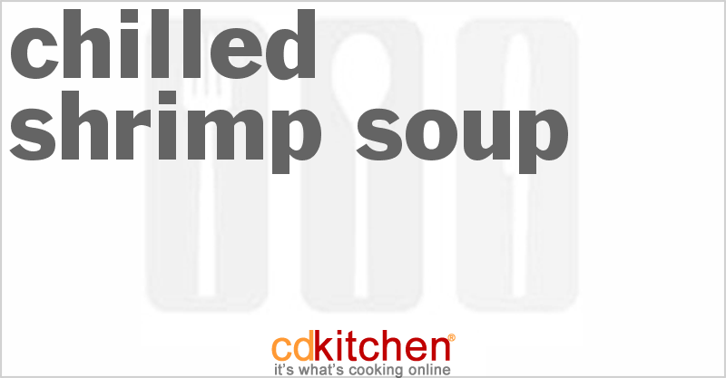 Chilled Shrimp Soup - CDKitchen.com