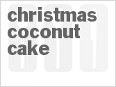 recipe for christmas coconut cake