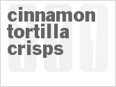 recipe for cinnamon tortilla crisps