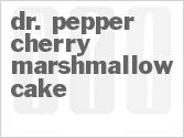 recipe for dr. pepper cherry marshmallow cake
