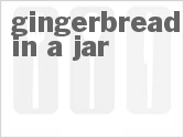 recipe for gingerbread in a jar
