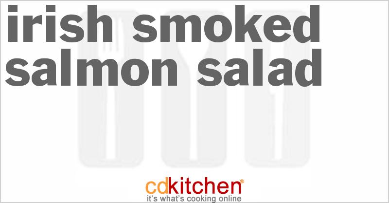 Irish Smoked Salmon Salad - CDKitchen.com