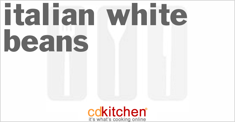 Italian White Beans - CDKitchen.com