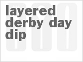 recipe for layered derby day dip