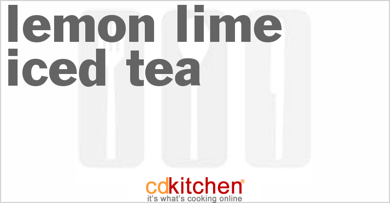 Lemon-Lime Iced Tea - CDKitchen.com