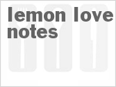 recipe for lemon love notes