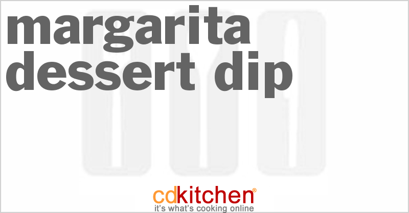 Margarita Dessert Dip - CDKitchen.com