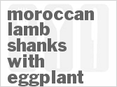recipe for moroccan lamb shanks with eggplant