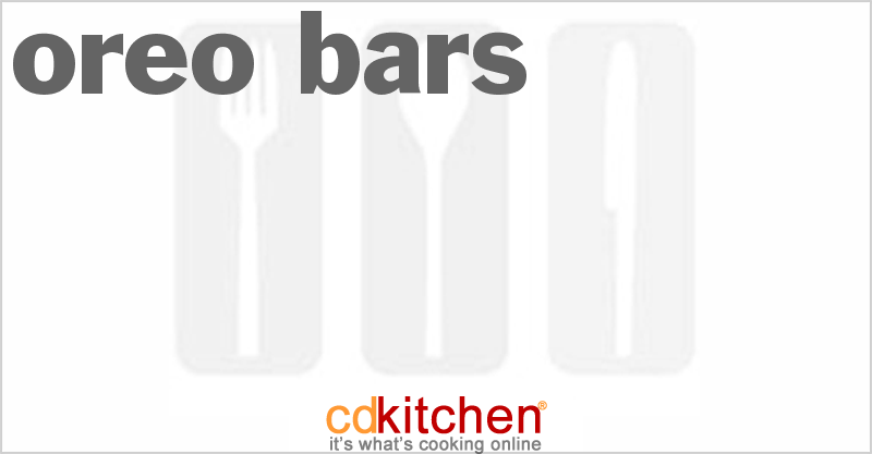 Oreo Bars - CDKitchen.com