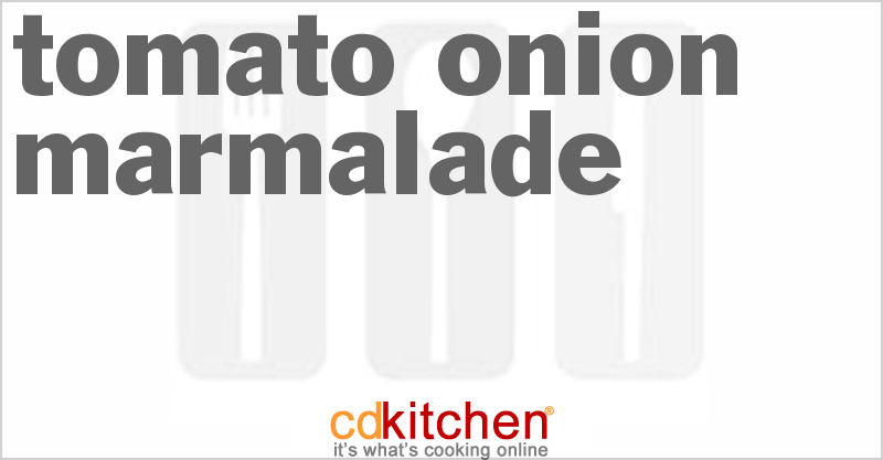 Tomato-Onion Marmalade - CDKitchen.com