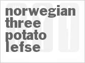Norwegian Three Potato Lefse
