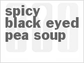 Spicy Black-Eyed Pea Soup