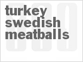 Turkey Swedish Meatballs