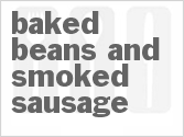 recipe for slow cooker baked beans and smoked sausage