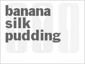 recipe for banana silk pudding