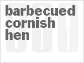 recipe for barbecued cornish hen
