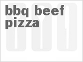 recipe for bbq beef pizza