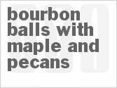 Maple Bourbon Balls - stetted