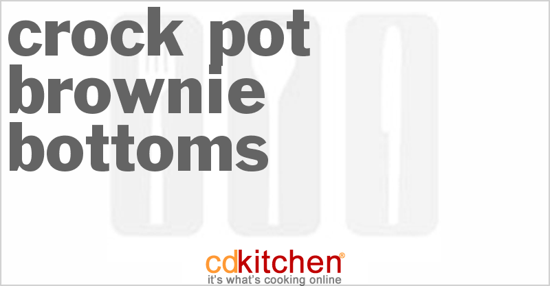 Brownie Bottoms - CDKitchen.com