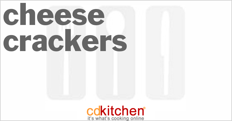 Cheese Crackers - CDKitchen.com