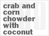 recipe for crab and corn chowder with coconut