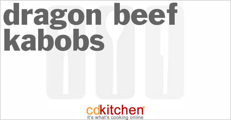 Dragon Beef Kabobs - CDKitchen.com