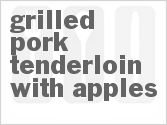 recipe for grilled pork tenderloin with apples