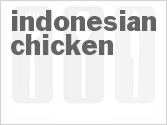 recipe for indonesian chicken