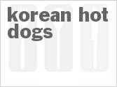 recipe for korean hot dogs