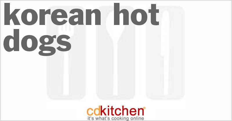 Korean Hot Dogs - CDKitchen.com