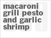 recipe for macaroni grill pesto and garlic shrimp