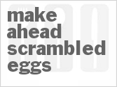 recipe for make ahead scrambled eggs