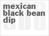 recipe for mexican black bean dip