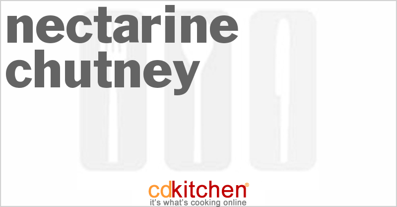 Nectarine Chutney - CDKitchen.com