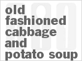 recipe for old fashioned cabbage and potato soup
