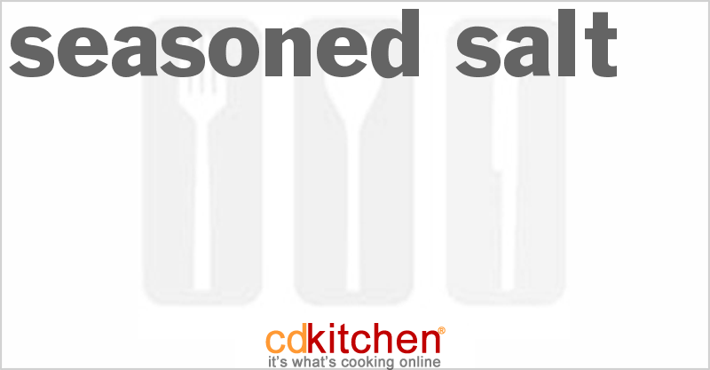Seasoned Salt - CDKitchen.com