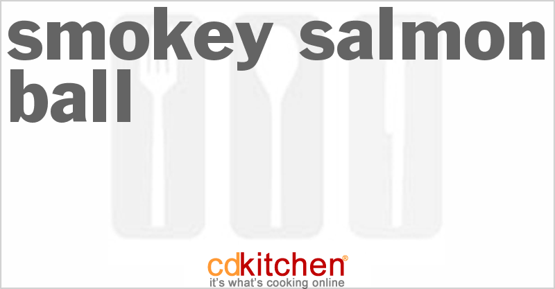 Smokey Salmon Ball - CDKitchen.com