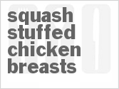 recipe for squash stuffed chicken breasts