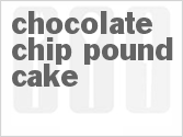 Chocolate Chip Pound Cake