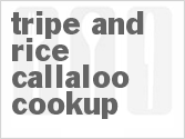 Tripe And Rice Callaloo Cookup