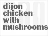 Dijon Chicken With Mushrooms