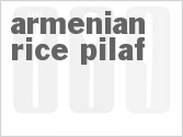 recipe for armenian rice pilaf